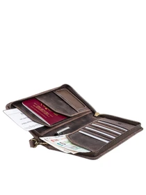 Кошельки Visconti Wing модель 728 OIL BRN Фото