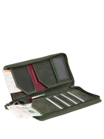 Гаманці Visconti Wing модель 728 OIL GRN Фото