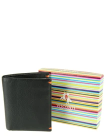 Кошельки Visconti Thun модель AP60 BLK/ORG Фото