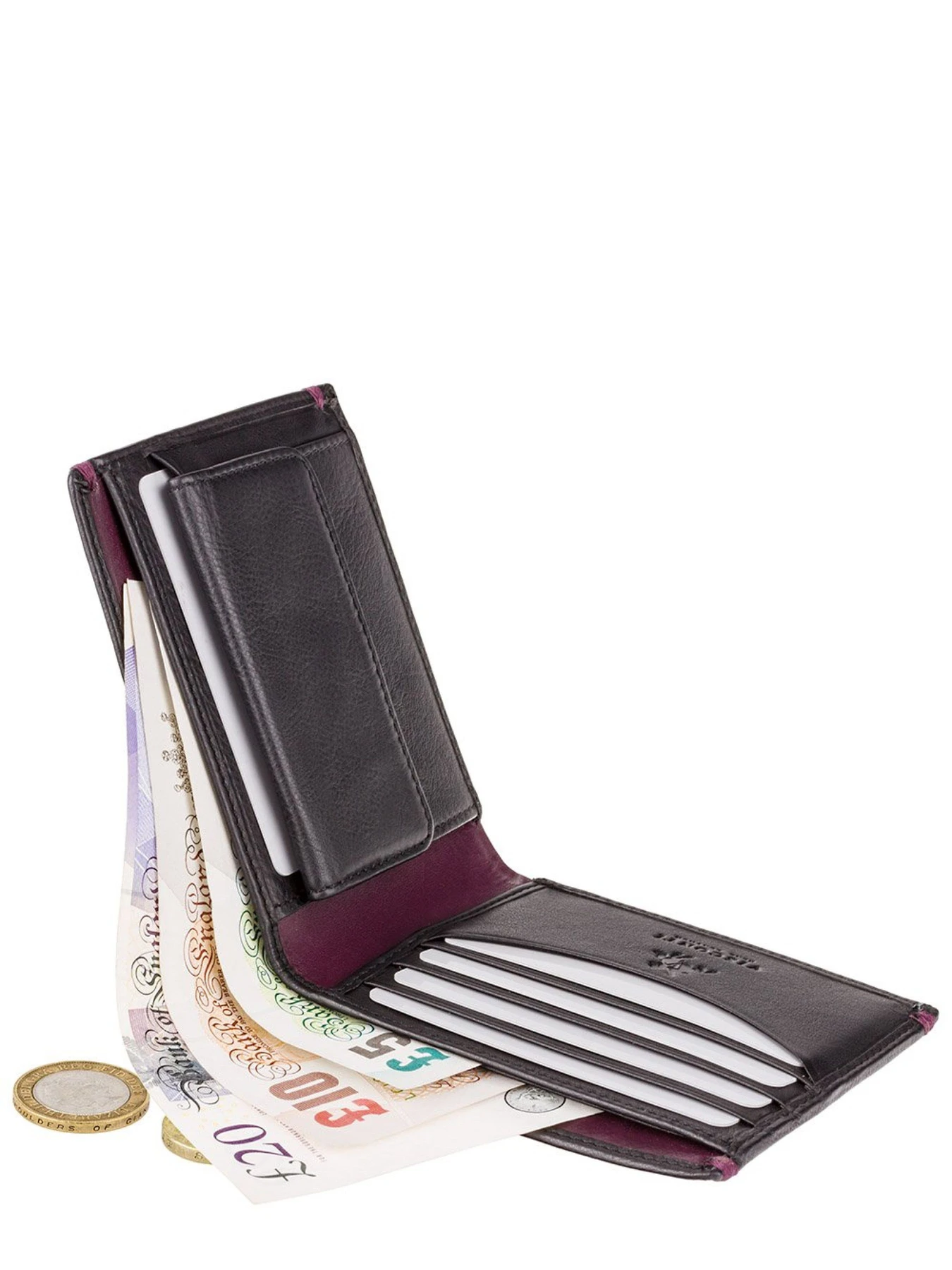 Кошельки Visconti Montreux модель AP62 BLK/BG Кошельки Visconti Montreux модель AP62 BLK/BG Фото