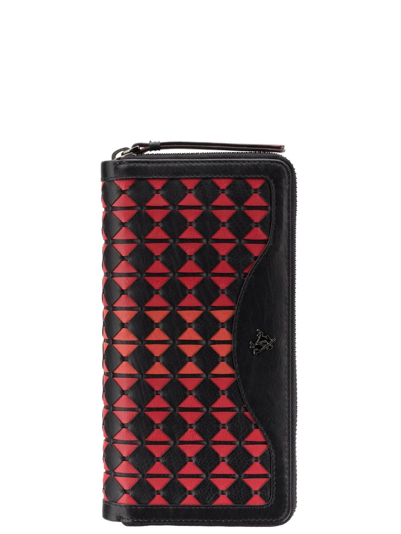 Кошельки Visconti модель BR76 BLK/CHERRY Кошельки Visconti модель BR76 BLK/CHERRY Фото