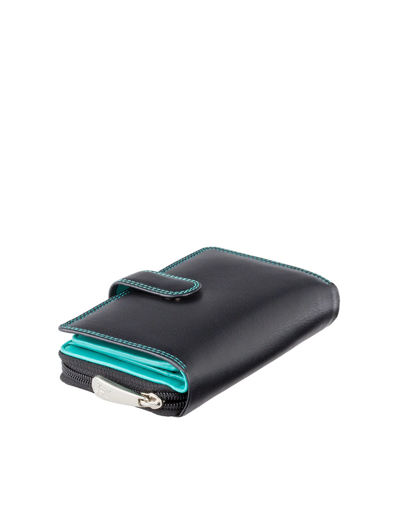Кошельки Visconti модель CD22 BLK/AQUA Кошельки Visconti модель CD22 BLK/AQUA Фото