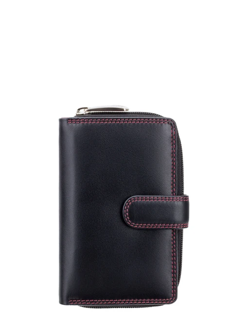 Гаманці Visconti модель CD22 BLK/RED Фото