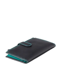 Кошельки Visconti модель CD23 BLK/AQUA Фото