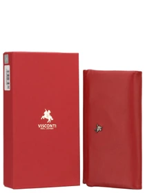 Кошельки Visconti модель CM72 RED/RHUMBA Фото