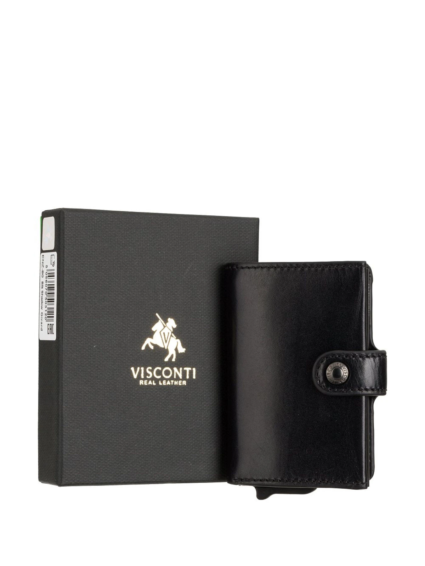 Кошельки Visconti модель ENZ80 BLK Фото