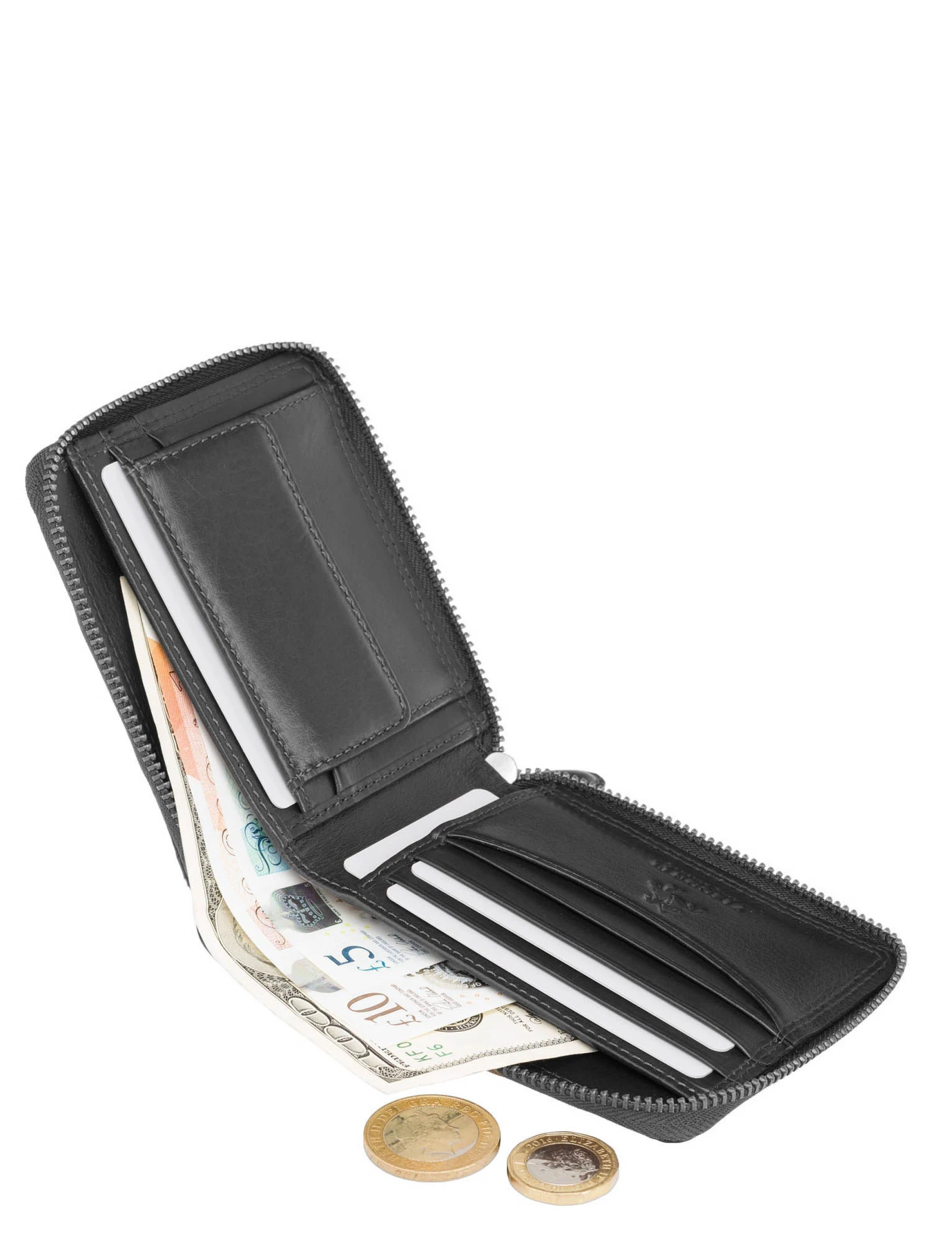 Гаманці Visconti модель HT14 BLK Гаманці Visconti модель HT14 BLK Фото