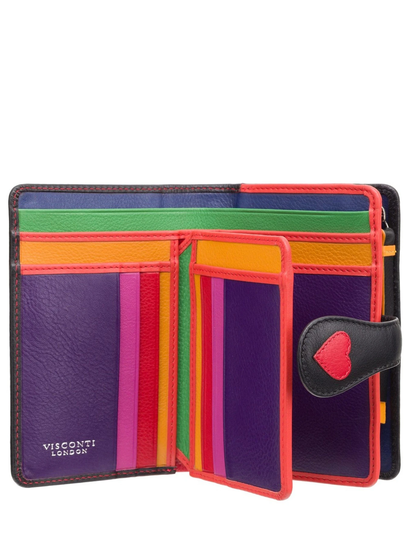 Кошельки Visconti модель LV4 BK MULTI Кошельки Visconti модель LV4 BK MULTI Фото