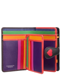 Кошельки Visconti модель LV4 BK MULTI Фото