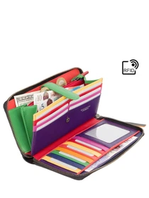 Кошельки Visconti модель LV5 BK MULTI Фото