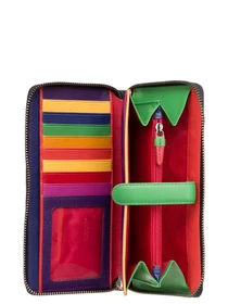 Кошельки Visconti модель LV5 BK MULTI Фото