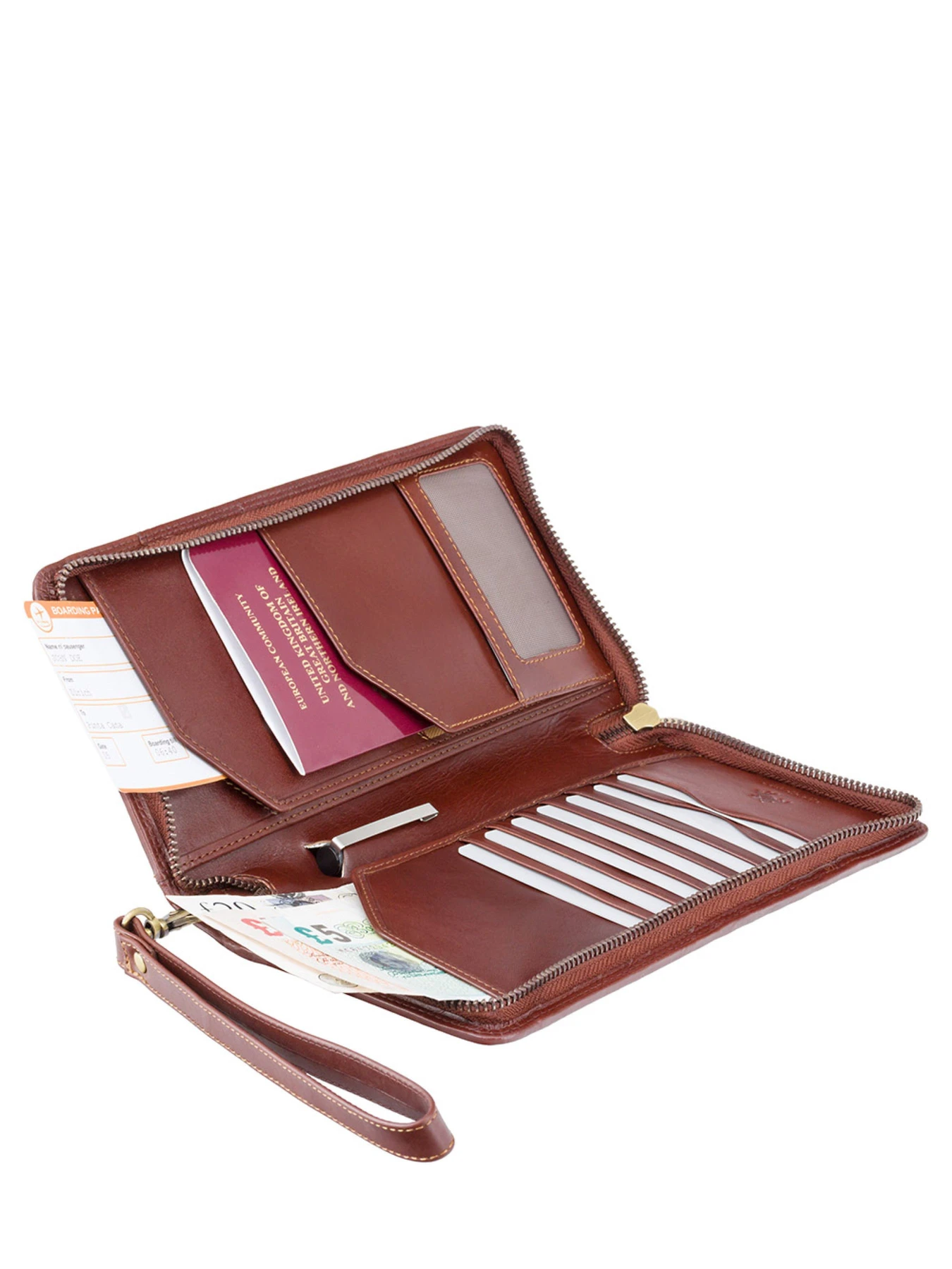Кошельки Visconti модель MZ101 IT BRN Фото