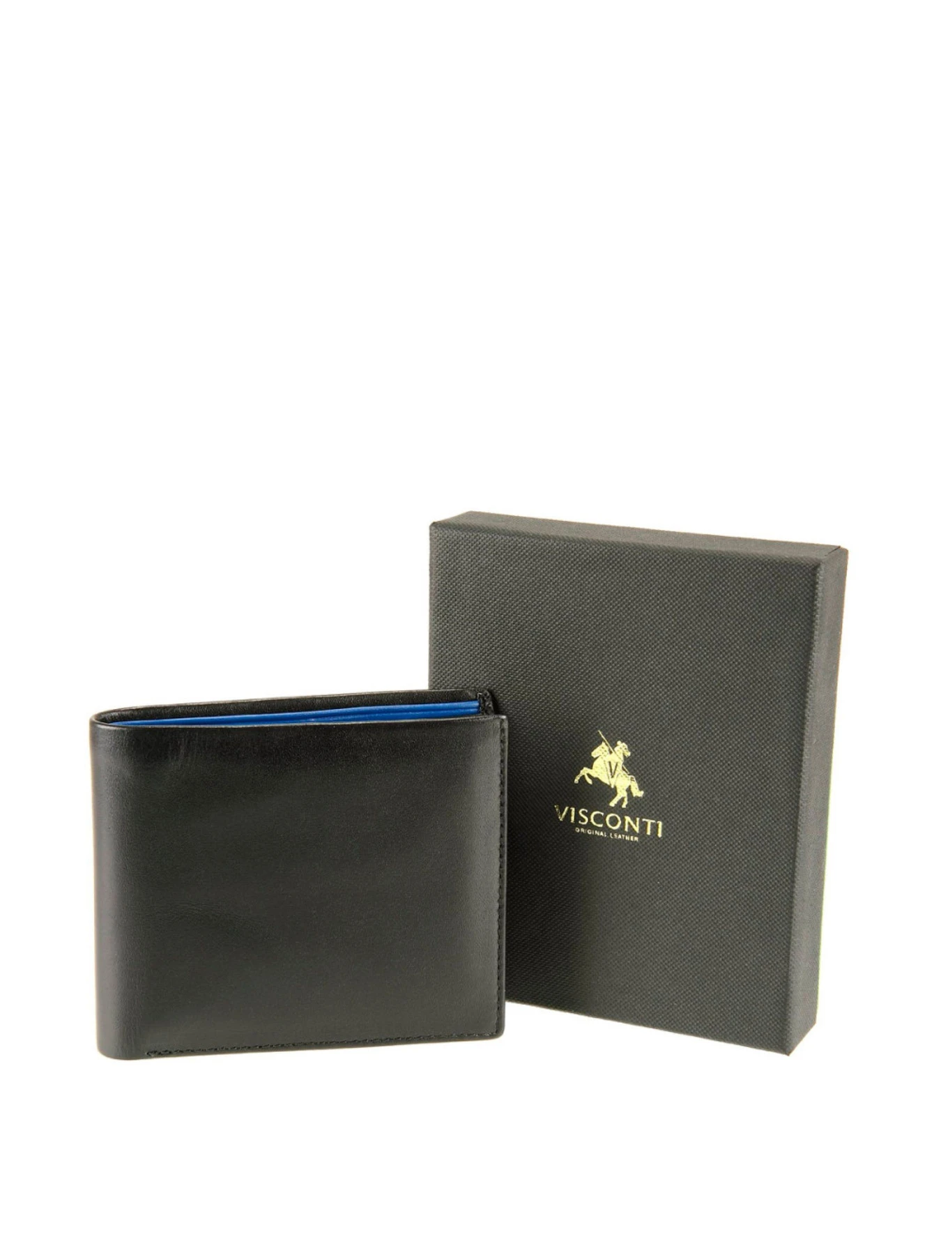 Кошельки Visconti модель PM101 BLK/BLUE Кошельки Visconti модель PM101 BLK/BLUE Фото
