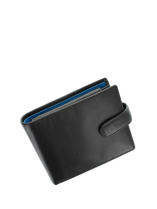 Кошельки Visconti модель PM102 BLK/BLUE Фото