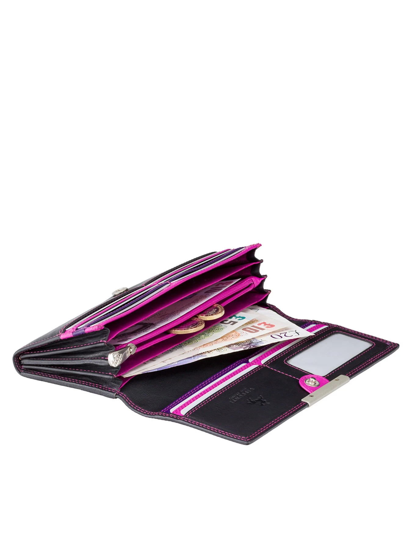 Гаманці Visconti модель R11 BLK/BERRY Гаманці Visconti модель R11 BLK/BERRY Фото