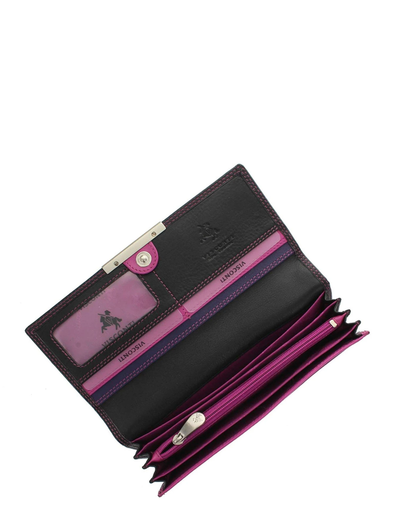 Гаманці Visconti модель R11 BLK/BERRY Гаманці Visconti модель R11 BLK/BERRY Фото