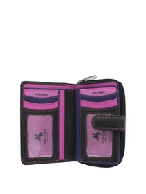 Кошельки Visconti модель R13 BLK/BERRY Фото