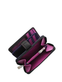 Кошельки Visconti модель R13 BLK/BERRY Фото