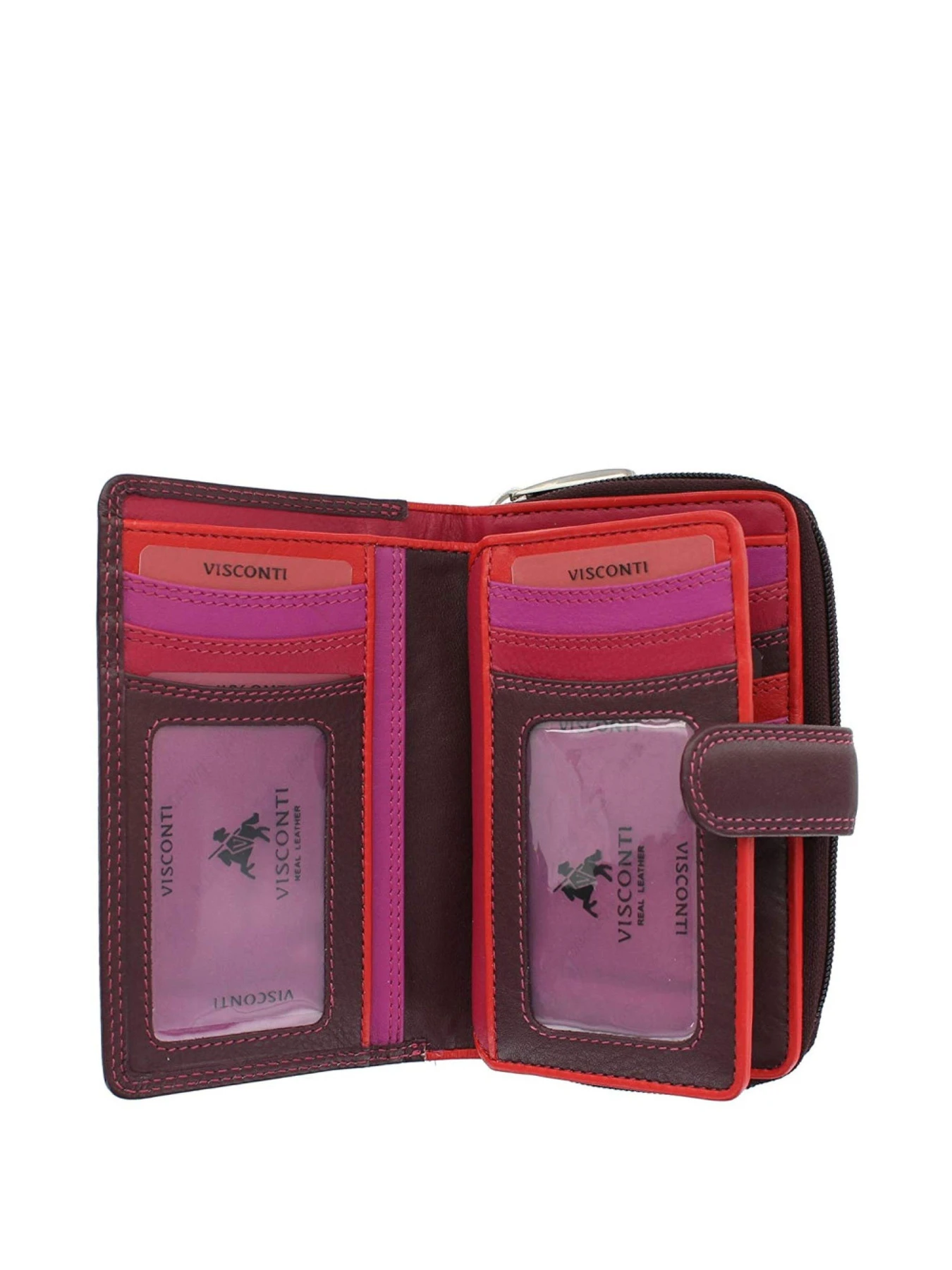 Гаманці Visconti модель R13 PLUM M Гаманці Visconti модель R13 PLUM M Фото