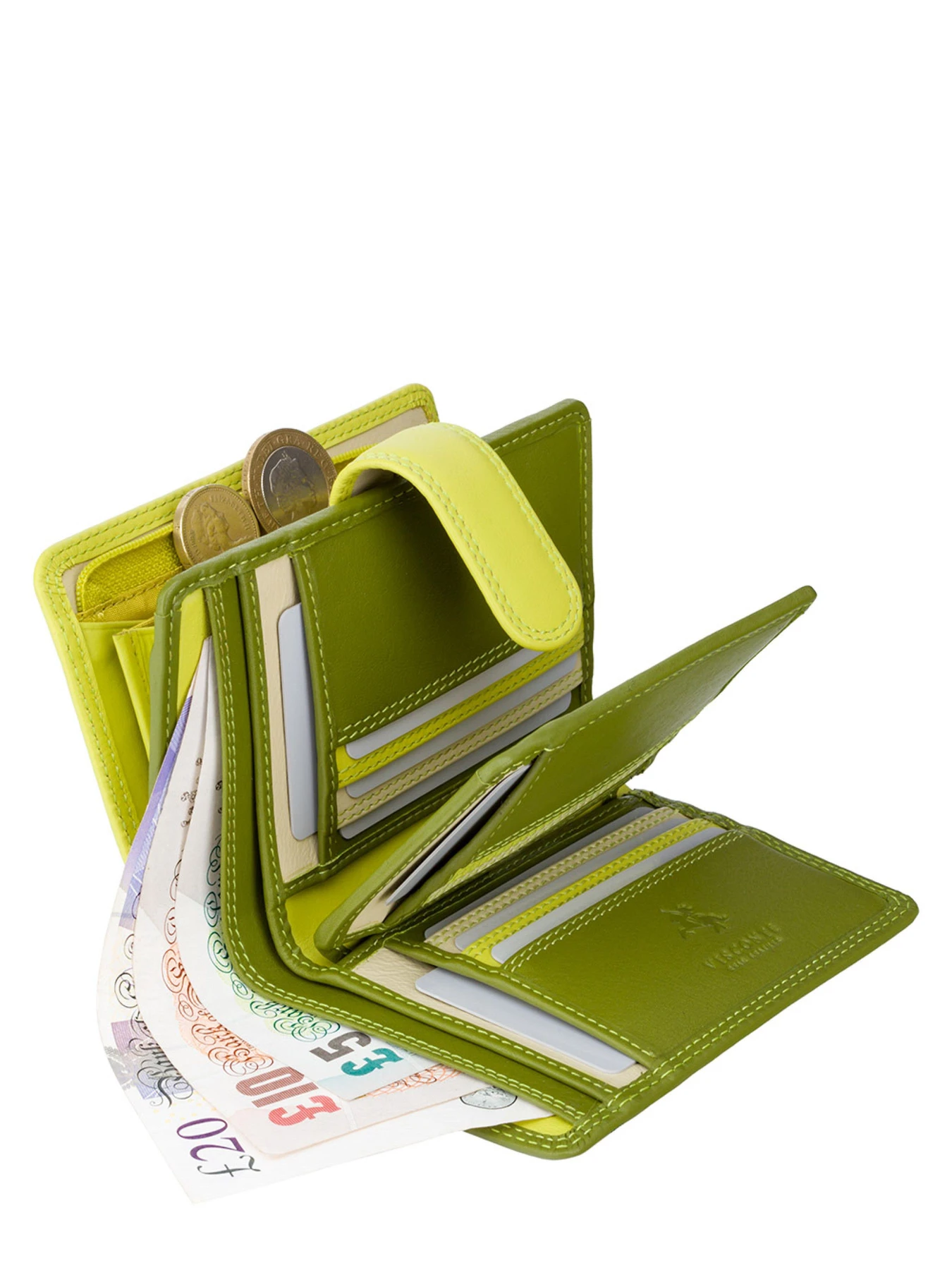 Кошельки Visconti модель RB51 LIME M Кошельки Visconti модель RB51 LIME M Фото