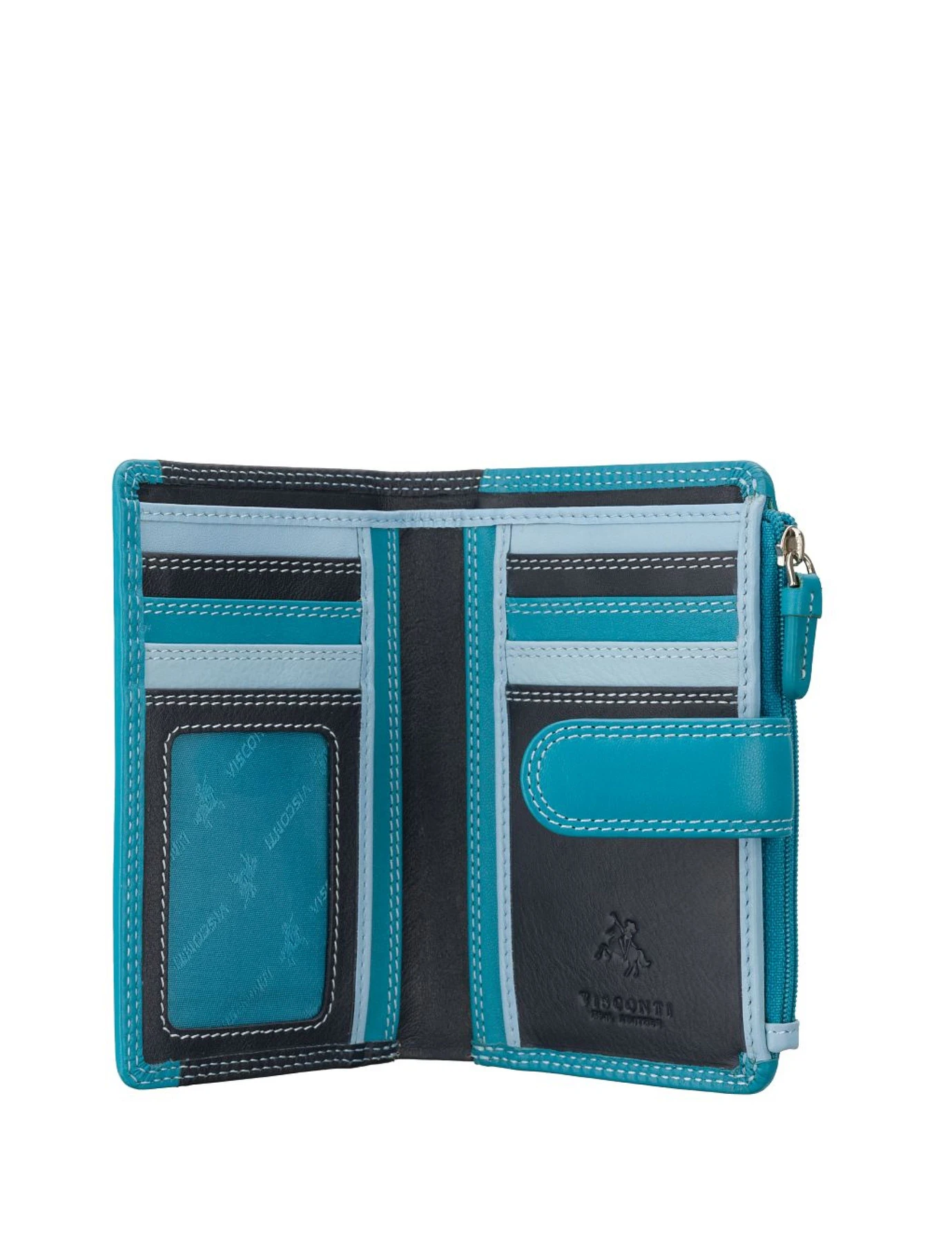 Кошельки Visconti модель RB97 BLUE MULTI Фото