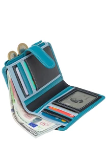 Кошельки Visconti модель RB97 BLUE MULTI Фото