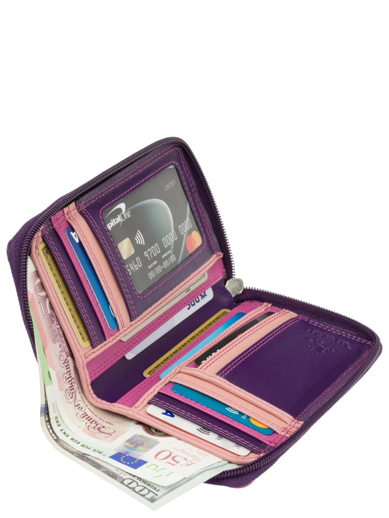 Гаманці Visconti модель RB98 BERRY MULTI Фото