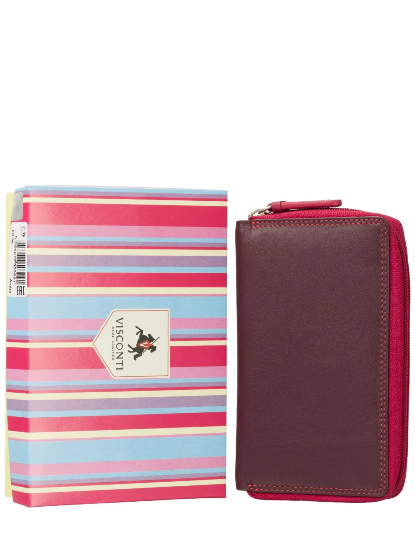 Гаманці Visconti модель RB98 PLUM MULTI Гаманці Visconti модель RB98 PLUM MULTI Фото