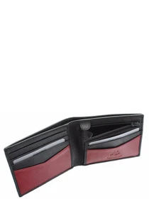 Гаманці Visconti модель VSL20 BLK/RED Фото
