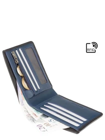 Кошельки Visconti модель VSL33 BK/ST BL Фото