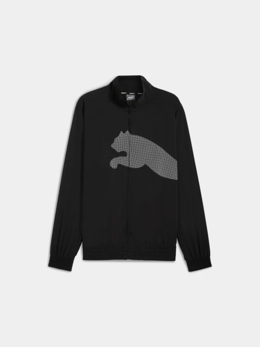 Худі та світшоти PUMA Train Big Cat Woven Jacket модель 525960 Фото