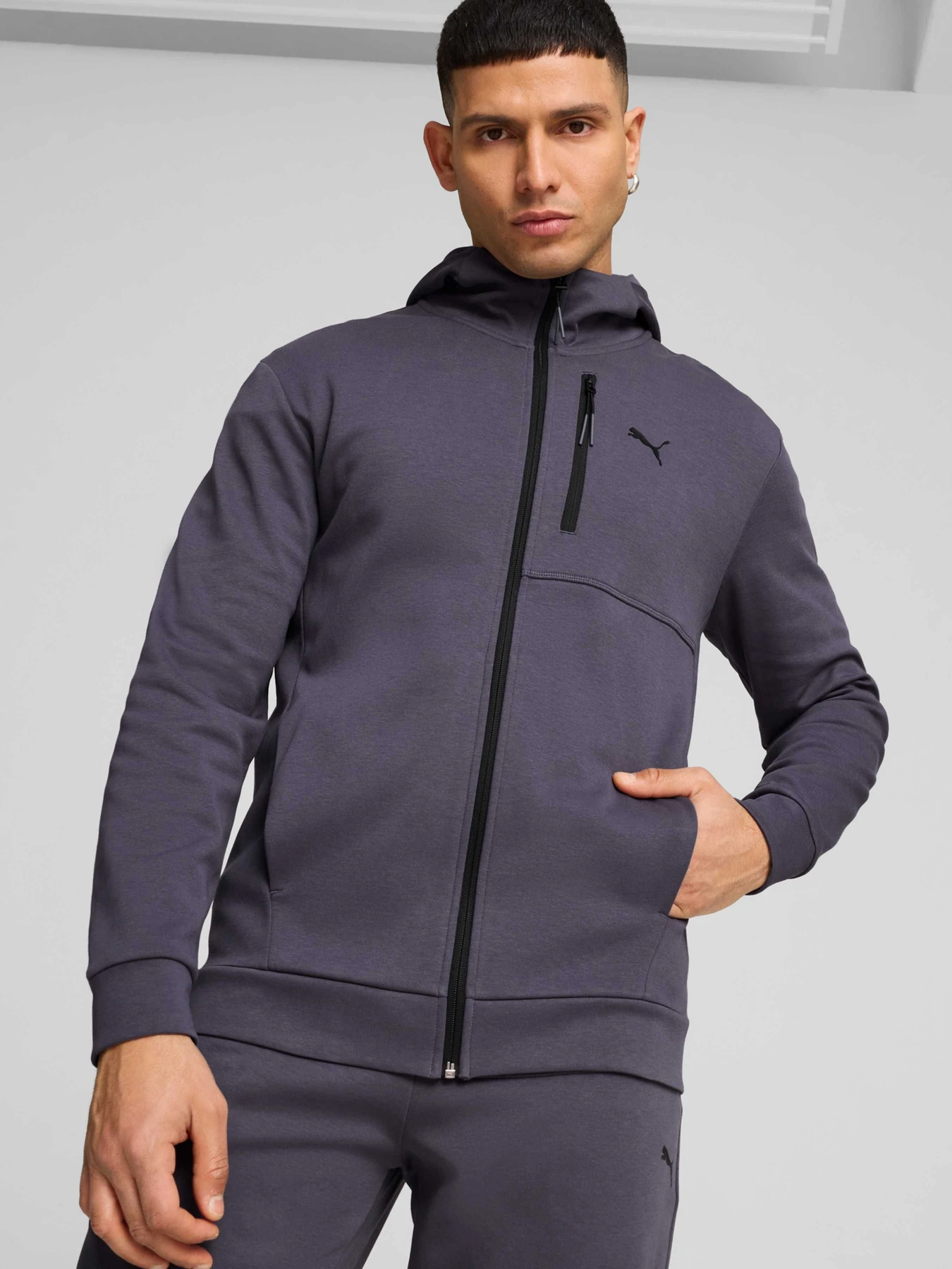 Худі та світшоти PUMA Open Road Full-zip Hoodie модель 681654 Худі та світшоти PUMA Open Road Full-zip Hoodie модель 681654 Фото