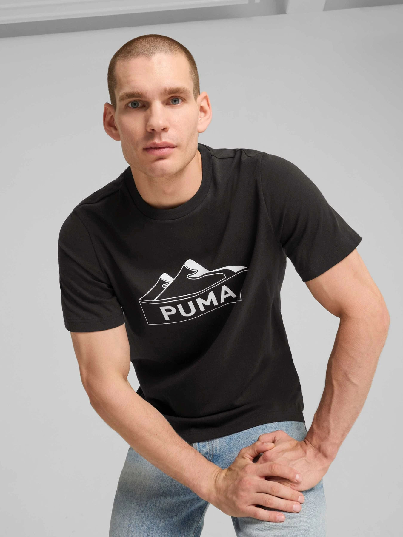 Футболки и поло PUMA Open Road Graphic Tee модель 681994 Футболки и поло PUMA Open Road Graphic Tee модель 681994 Фото
