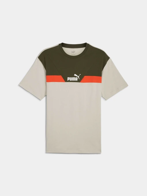 Футболки и поло PUMA Power Colorblock Tee модель 681730 Фото