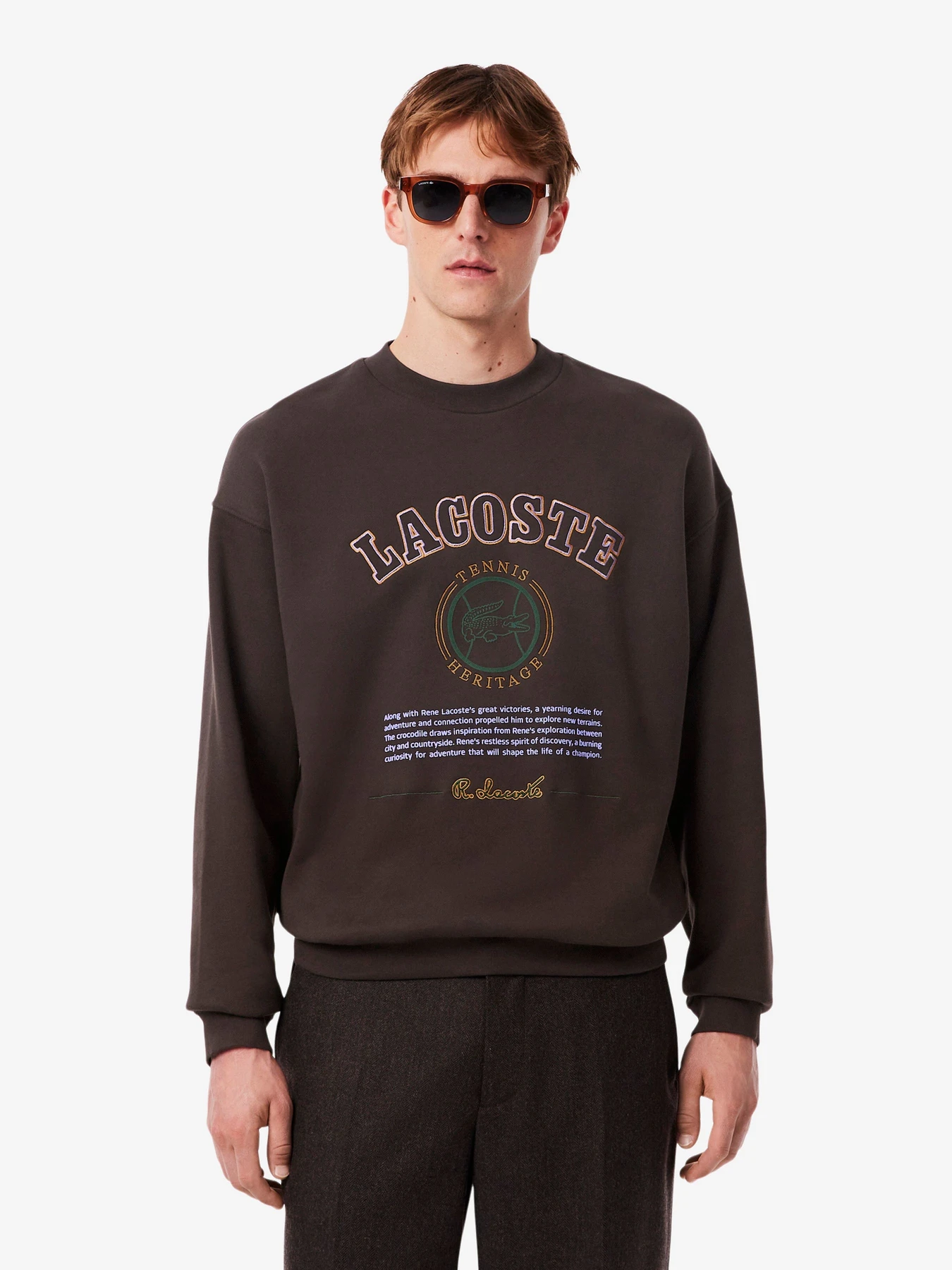 Худи и свитшоты Lacoste модель SH5888SKB Фото