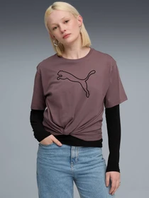 Футболки і поло PUMA Her Relaxed Graphic Tee модель 688149 Фото