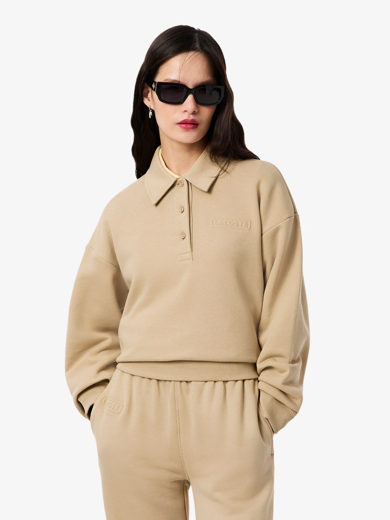 Худи и свитшоты Lacoste модель SF035102S Худи и свитшоты Lacoste модель SF035102S Фото