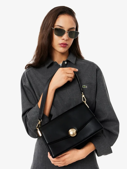 Lacoste Сумка колір чорний фото 2