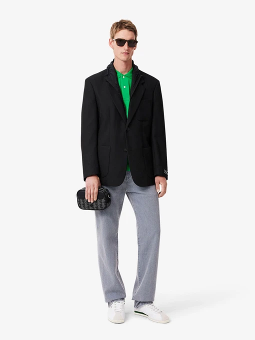 Lacoste Мессенджер колір чорний фото 3