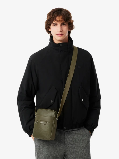 Lacoste Крос-боді колір зелений фото 2