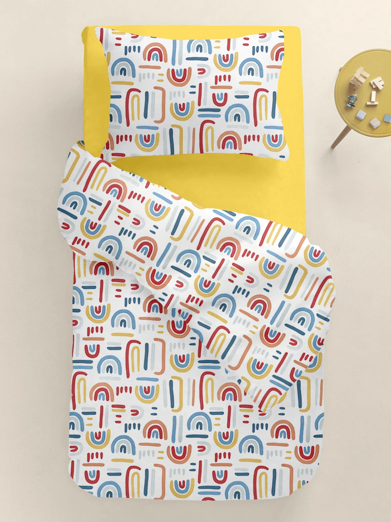 Детское постельное белье в кроватку RAINBOWS Cosas модель RainbowAbstract_99Summer_140 Детское постельное белье в кроватку RAINBOWS Cosas модель RainbowAbstract_99Summer_140 Фото