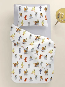Дитяча постільна білизна в ліжечко SESAME STREET Cosas модель Jerks_Grey52_140 Фото