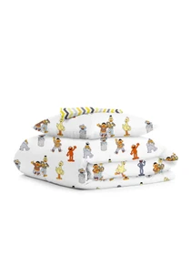 Детское постельное белье в кроватку SESAME STREET Cosas модель Jerks_ZigYellowGrey_140 Фото