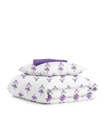 Детское постельное белье в кроватку PRINCESS Cosas модель PrincessVioletta_PlumLight48_140 Фото