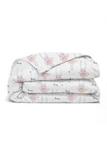 Дитяча постільна білизна в ліжечко FAIRY BUNNY Cosas модель BunnyFairy_Rose_140 Фото