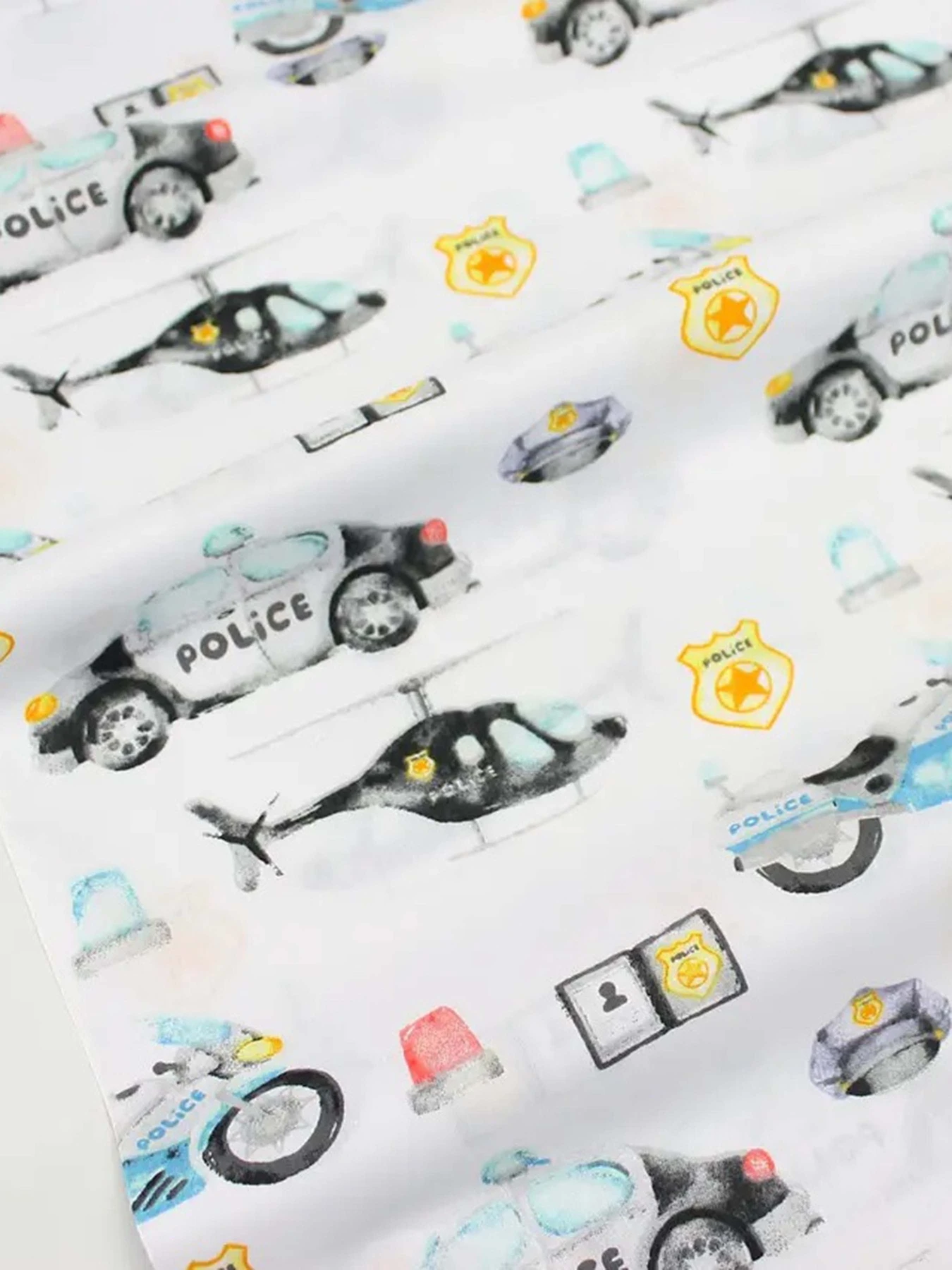 Дитяча постільна білизна в ліжечко POLICE Cosas модель PoliceTransport_53Graphite_140 Дитяча постільна білизна в ліжечко POLICE Cosas модель PoliceTransport_53Graphite_140 Фото