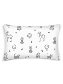 Детское постельное белье в кроватку WILD ANIMALS Cosas модель AnimalsWildGreyWhite_58LBlue_140 Фото