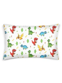 Дитяча постільна білизна в ліжечко COLORFUL DINO Cosas модель DinoBabyColor_11Honey_140 Фото