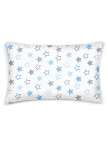 Дитяча постільна білизна в ліжечко STARS Cosas модель StarsClearGreyBlue_58LBlue_140 Фото
