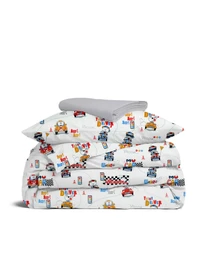 Дитяча постільна білизна в ліжечко TEDDY DRIVER Cosas модель TeddyDrivepColor_52Grey_140 Фото